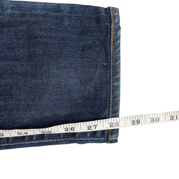 Adriano Goldschmied Dylan Slim Skinny Jeans Mens 29x28 Blue Made USA Denim - Picture 11 of 12